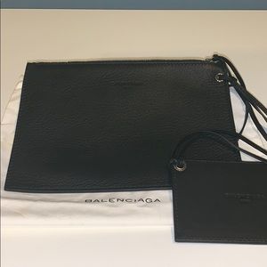 Balenciaga black pouch from “Everyday Tote”